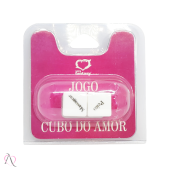 DADO CUBO DO AMOR COM 02 UNIDADES SEXY FANTASY