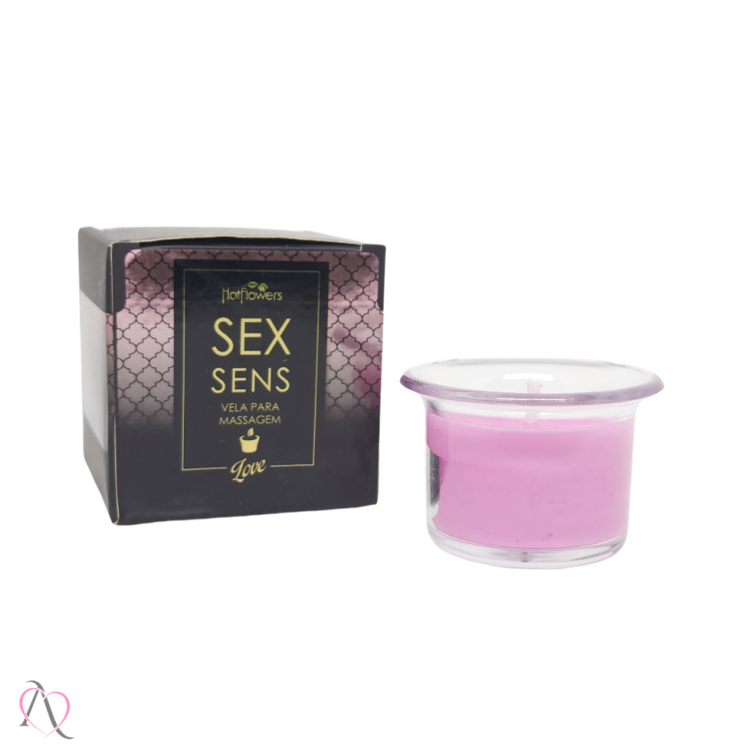 Vela Sex Sens Para Massagem  Aromas Afrodisíacos!