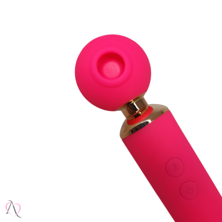 VIBRADOR VARINHA MAGICA - 3 EM 1 COM VAI E VEM