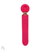 VIBRADOR VARINHA MAGICA - 3 EM 1 COM VAI E VEM