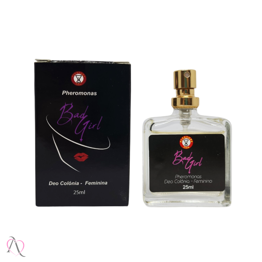 PERFUME PHEROMONAS FEMININO BAD GIRL 25ML PLEASURE LINE