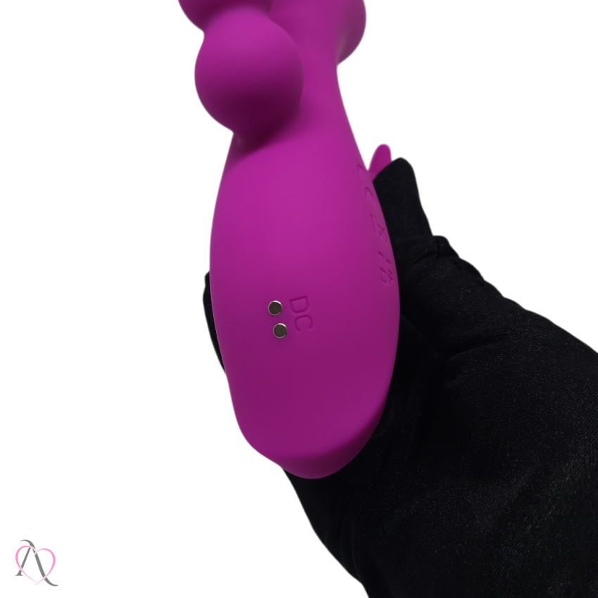 VIBRADOR OLEY PONTO G E CLITORIS 7 MODOS DE VIBRACOES