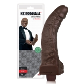 Vibrador De Pênis Realístico do Ator Pornô Kid Bengala 26x19cm