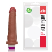 Vibrador De Pênis 18,5X4,5 CM Cor Marrom