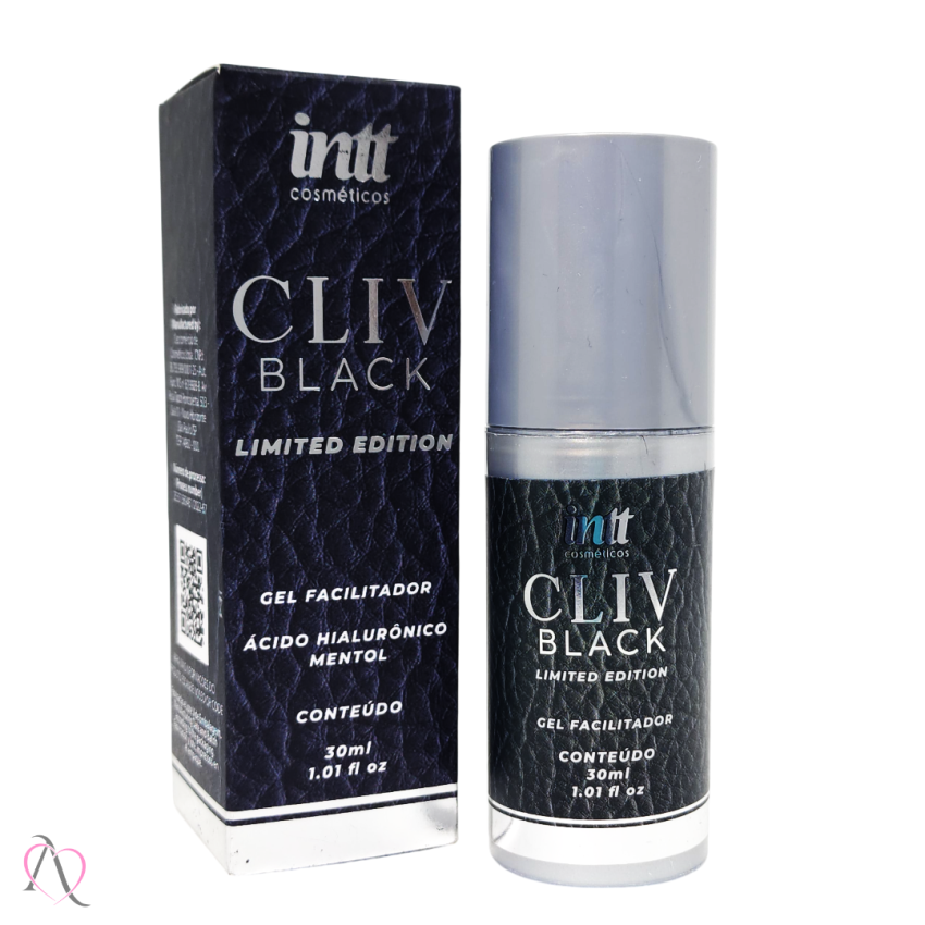 Cliv Black Intt Gel Dessensibilizante Anal Acido Hialurônico 30 ml