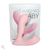 VIBRADOR DE CALCINHA COM PULSAÇÃO DE CLITORIS